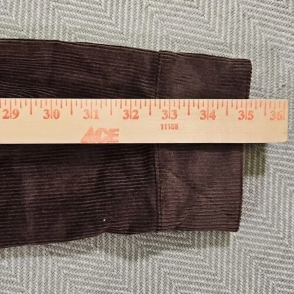 The North Face Men's Size Small Utility Cord‎ Shacket Coal Brown Corduroy NWT